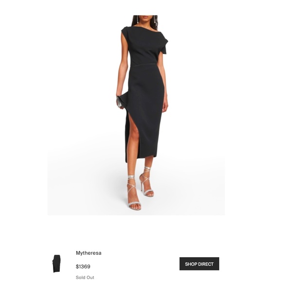 Maticevski Narrate Side Slit Crepe Pencil Skirt NWT - Picture 9 of 15